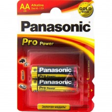Батарейка Panasonic LR6 PRO POWER/ 2BP 2/24/120