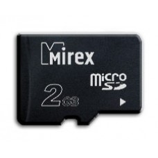 Карта памяти microSD Mirex class 4 2 Гб